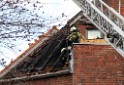 Feuer Koeln Junkersdorf Duerenerstr JK P09